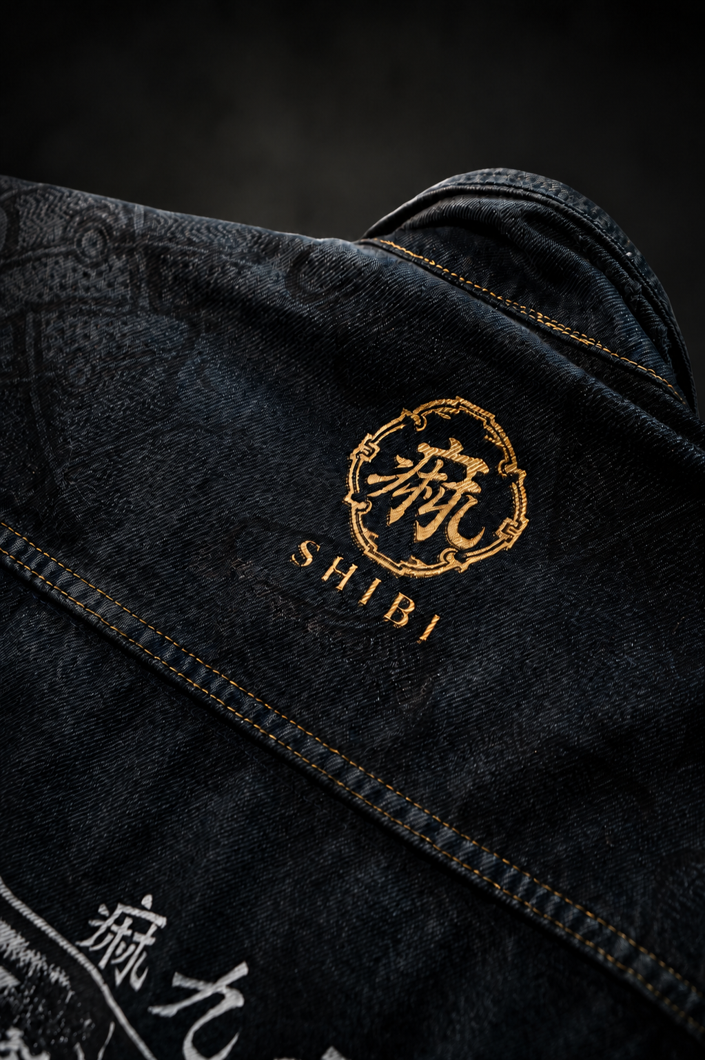 痲九零式 - 90 RELIC DENIM JACKET - WHITE RED