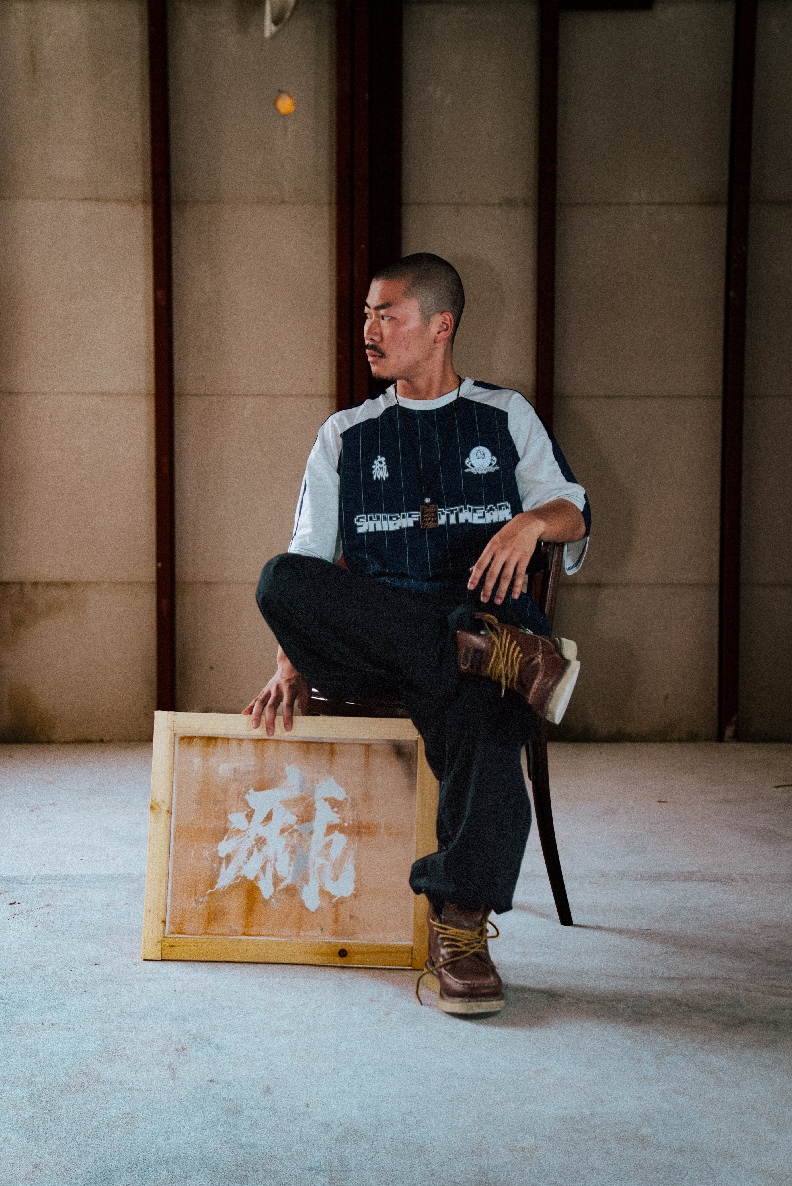SHB GAME SHIRT NAVY